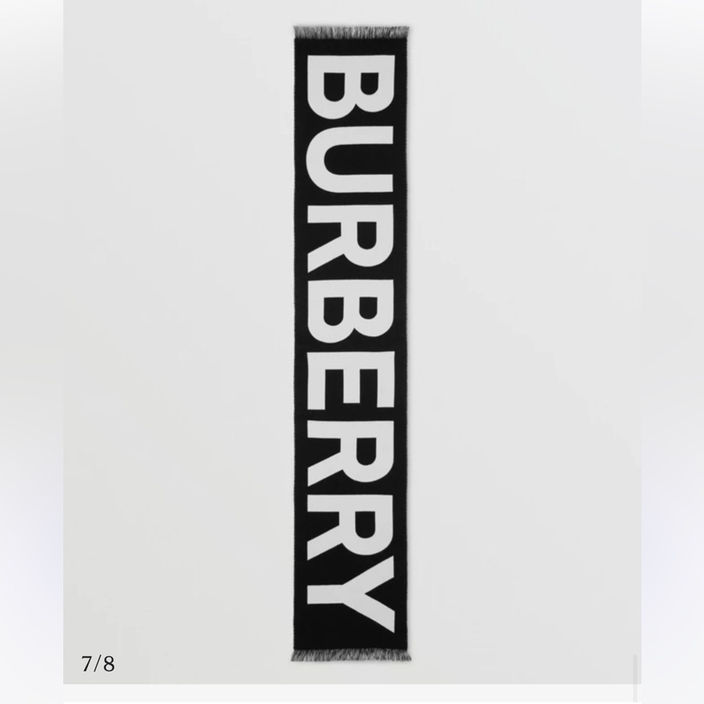 Burberry Logo Scarf